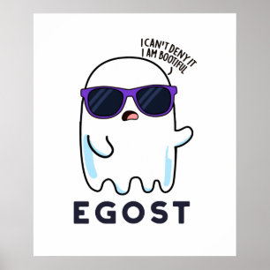 Poster Egost - Foguete Ghost Ego