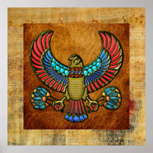 Poster Egyptian Falcon