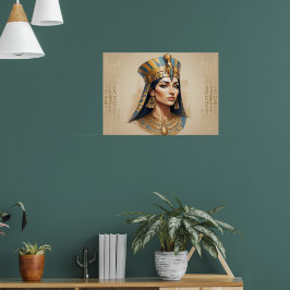 Poster Egyptian Queen Wall Art – The Spirit of Ancient