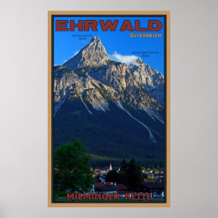 Póster Ehrwald, Áustria