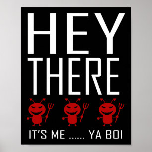 Poster Ei, demônios sou eu Ya boi Divertido Fantasma caça