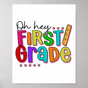 Poster Ei, Primeira Classe Ck Para A Escola Para Professo