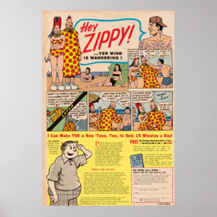 Póster Ei, ZIPPY! Sua mente está vagando!