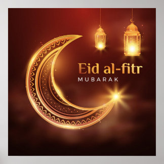 Poster Eid Al-Fitr Mubarak