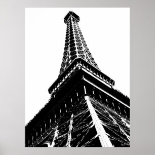 Póster Eiffel em branco