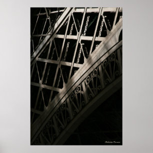 Póster Eiffel na sombra