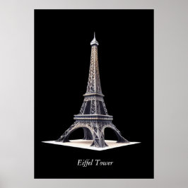 Poster Eiffel Tower Paris