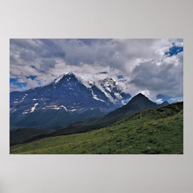 Poster Eiger e Monch (Frente)