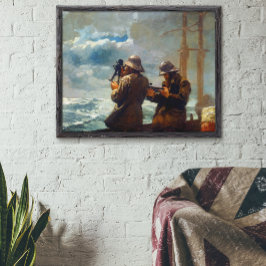 Poster Eight Bells Winslow Homer 1886 