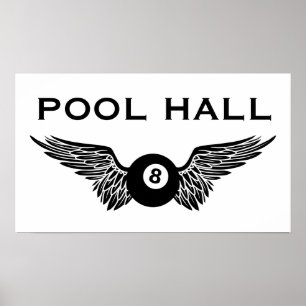 Poster eightball do vôo