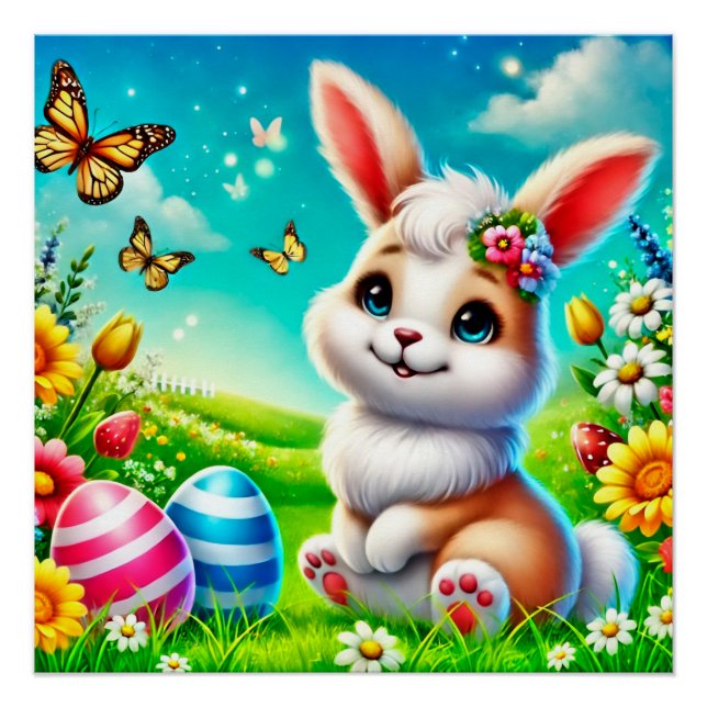 Póster Ein glücklicher Hase (Frente)