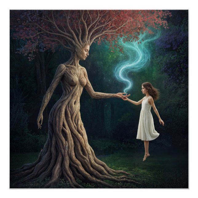Póster "Eirene’s Woodland Crossing” – A Surreal Reality (Frente)
