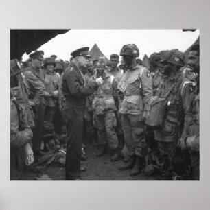 Póster Eisenhower and Airborne