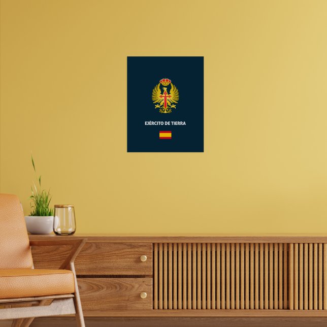 Poster Ejercito de Tierra passport Phone Case (Sala de Estar 2)
