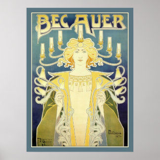 Poster ejido Auer (Azul)