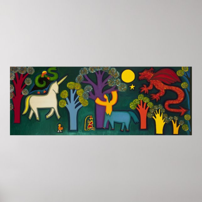 Poster El Bosque Magico de Lucas 2009 (Frente)