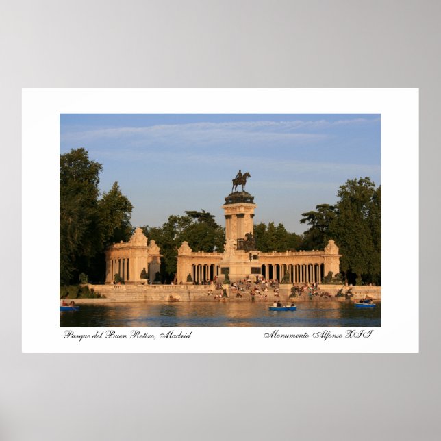 Poster El Buen Retiro, Madrid (Frente)