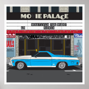 Poster EL Camino, 19" x19 "