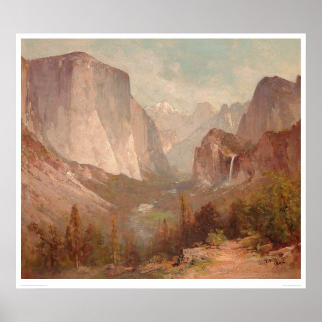 Póster El Capitan, Yosemite, Califórnia (0229A) (Frente)