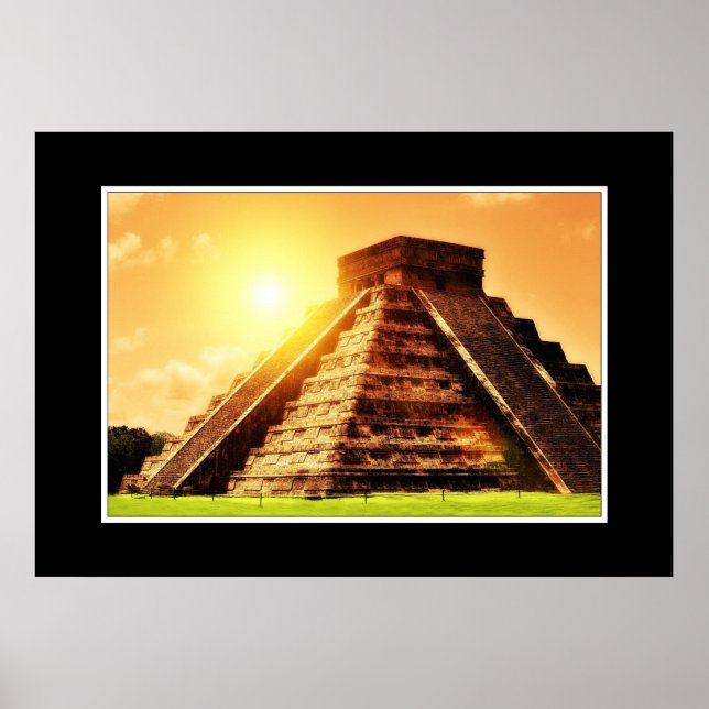 Póster El Castillo - Chichen Itza (Frente)