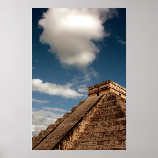 Póster El Castillo Em Chichen Itza (Frente)