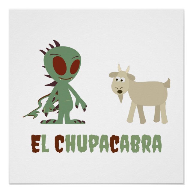 Póster El Chupacabra (Frente)