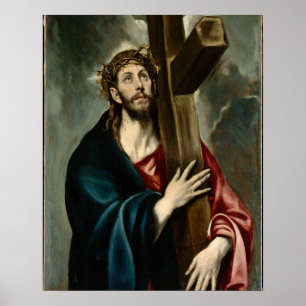 Poster El Greco - Christ Carrying The Cross