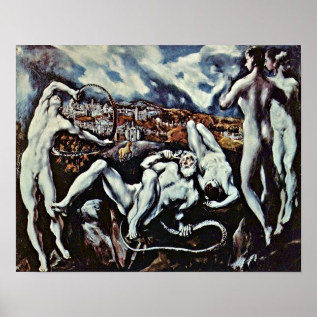 Póster El Greco - Laocoon (Frente)