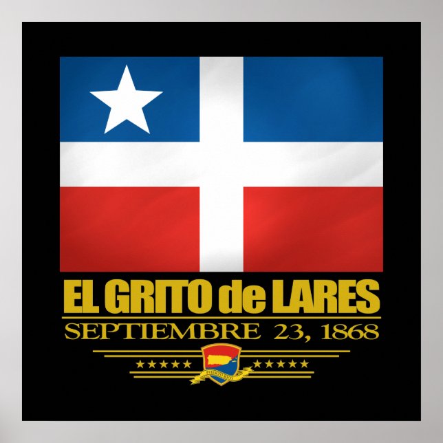 Poster El Grito de Lares (Frente)