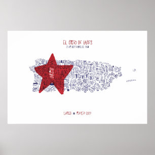 Poster El Grito de Lares, Porto Rico, Nós Te Amamos