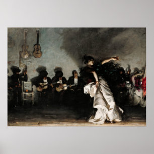 Poster El Jaleo, 1882, por John Singer Sargent
