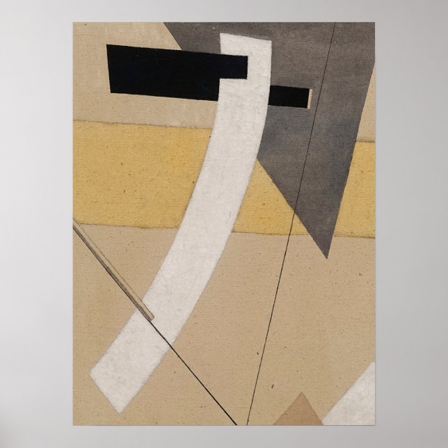 Poster El Lissitzky Proun 12E (Frente)
