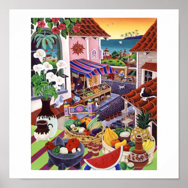 Poster El Mercado (Frente)