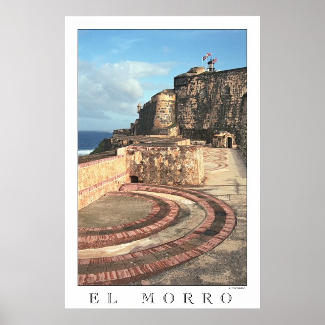 POSTER EL MORRO Porto Rico (Frente)