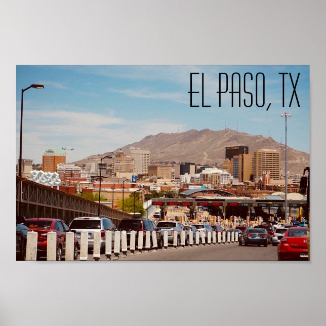 Poster El Paso Texas (Frente)