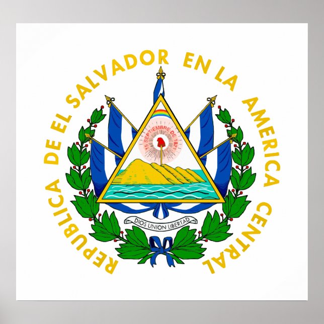 Poster El Salvador COA (Frente)