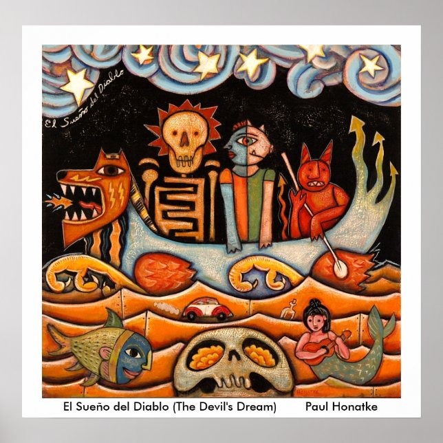 Poster El Sueno del Diablo (Frente)