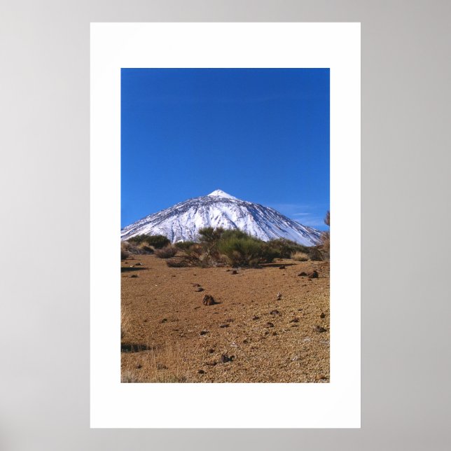 Póster El Teide (Frente)