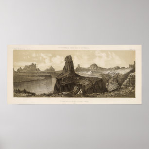 Poster EL Vado de Los Padre, o Rio Colorado