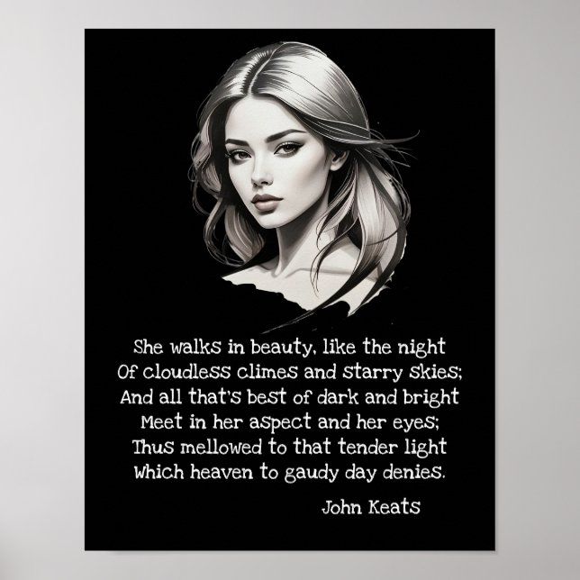 Poster Ela caminha de beleza (Frente)