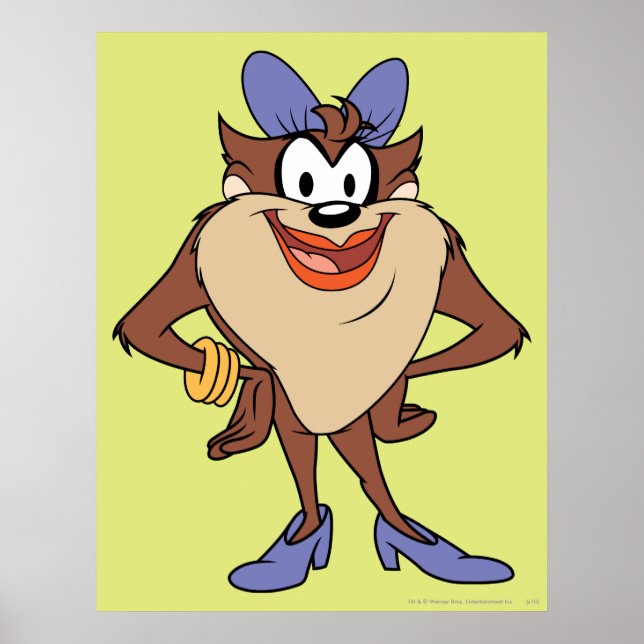 Póster Ela-Diabo em Cor (Frente)