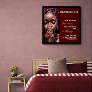 Póster Ela é Mais Preciosa do que Rubis Cartaz Glossy