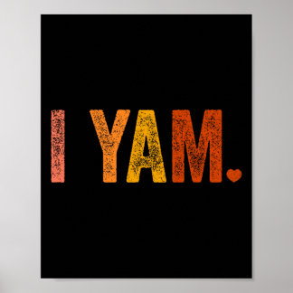 Poster Ela É Minha Doce Tato Eu Yam Ação de Graças Conjun