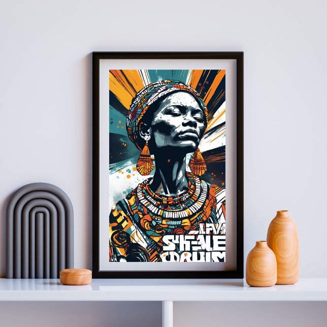 Poster Ela É o Tambor (Criador carregado)