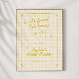 Poster Ela Encontrou Seu Chá de panela De Amor Bem-Vindo