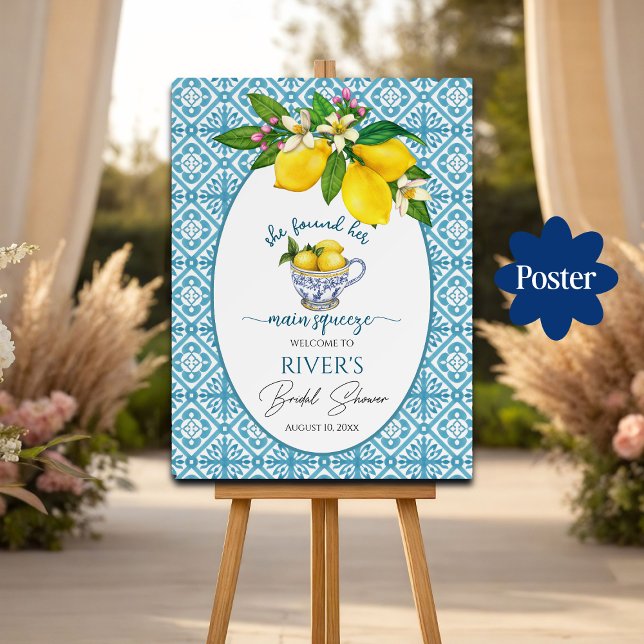 Poster Ela Encontrou Seu Chá de panela De Apertar Princip (Criador carregado)