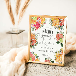 Poster Ela Encontrou Seu Chá de panela De Apertar Princip