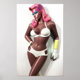 Poster Ela Era Plástica Como Os Meus Sentimentos Ken Gage