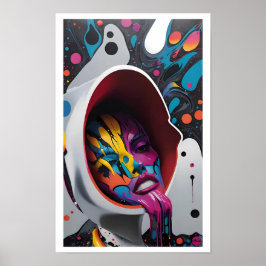 Poster Ela Era Suficientemente Quente para Derreter Seu R