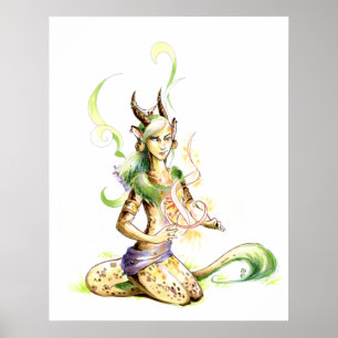 Póster Ela está fazendo ciência! Pôster